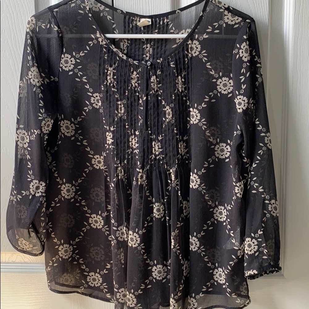 Old Navy sheer top
